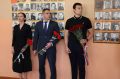 Глава города Тулы Алексей Эрк, заместитель председателя гордумы Дарья Герасимова и депутат, участник СВО Владислав Трошин приняли участие в открытии Парты Героя