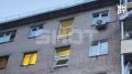 В Туле обломки одного из беспилотников упали на жилой дом