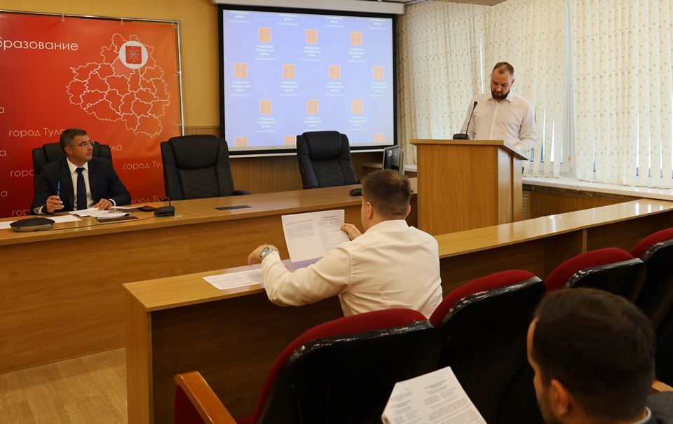 Под председательством Главы города Алексея Эрка прошло заседание Совета Тульской