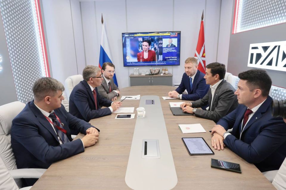 Экономике региона на пользу: Тульская область продолжит сотрудничество с Газпромбанком и Сбербанком