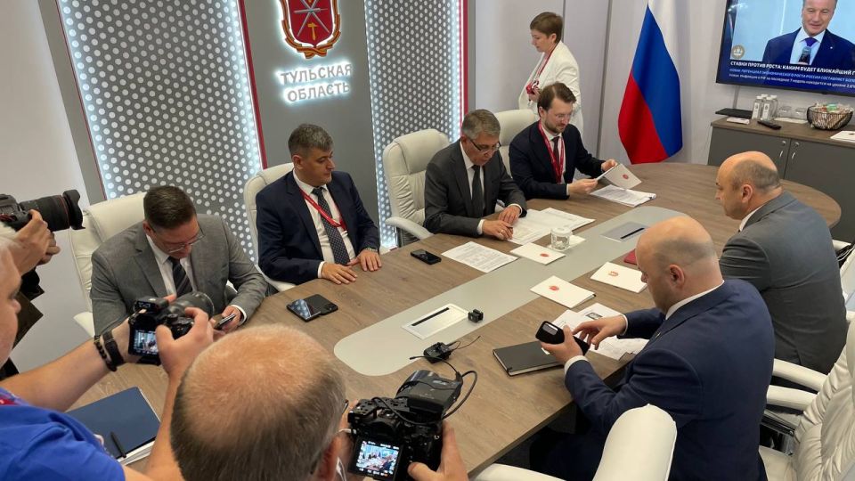 Тульская делегация на ПМЭФ, день 3