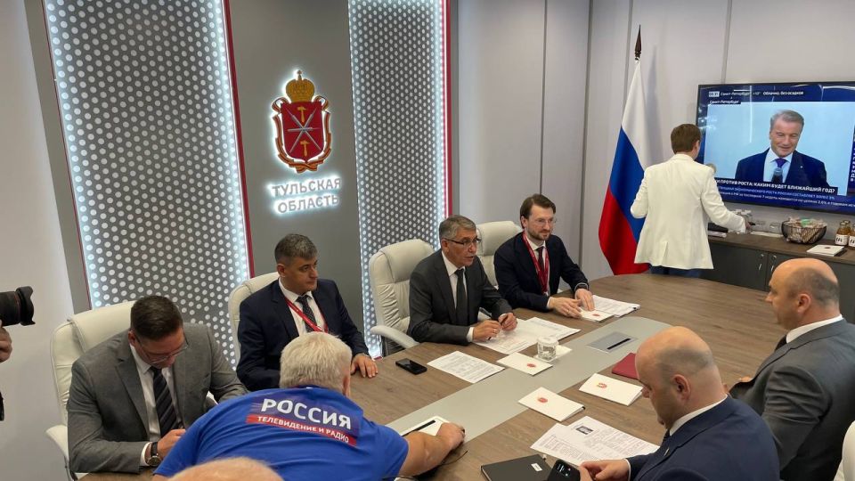 Тульская делегация на ПМЭФ, день 3