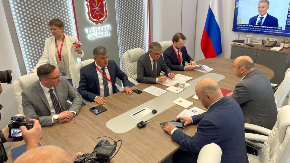 Тульская делегация на ПМЭФ, день 3