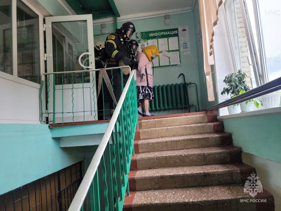 В Одоеве прошло пожарно-тактическое учение