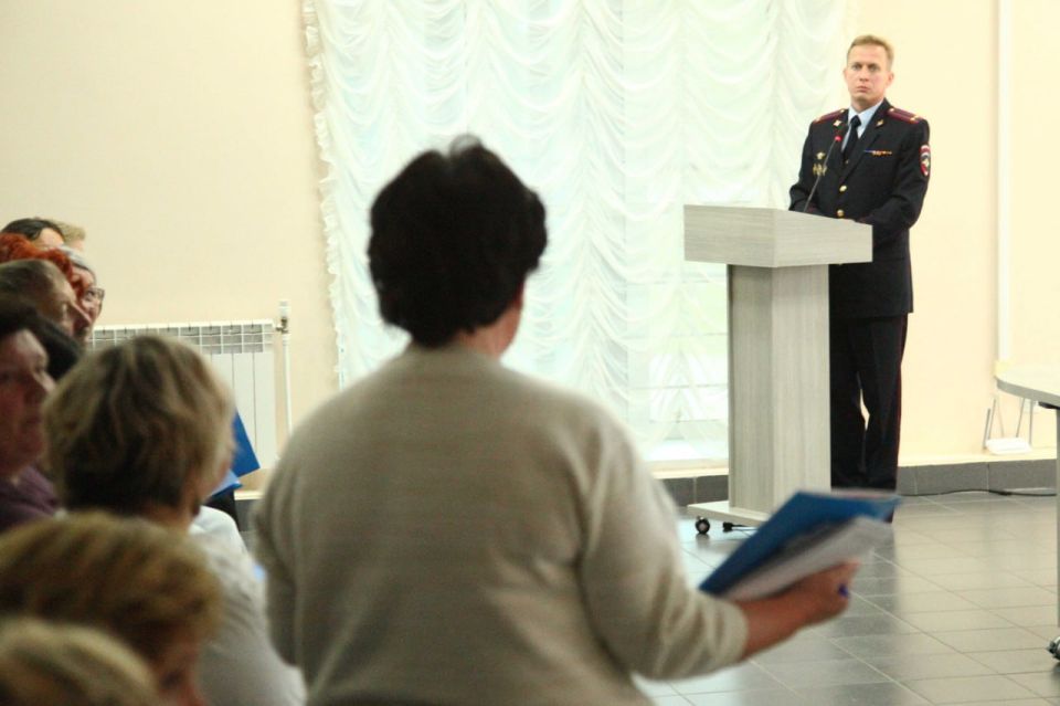 Тульские полицейские рассказали о профилактике мошенничества представителям территориальных общественных самоуправлений
