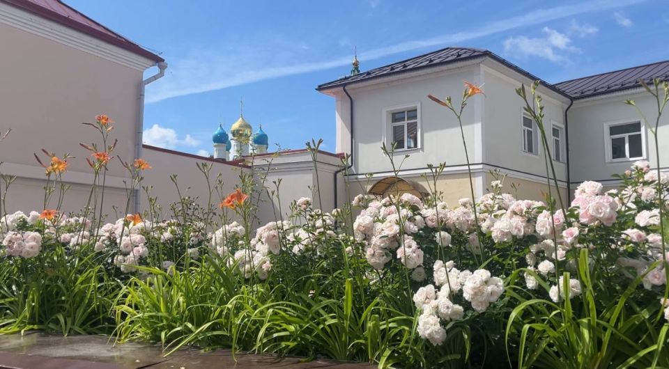 Исторический центр города в долгожданную солнечную погоду