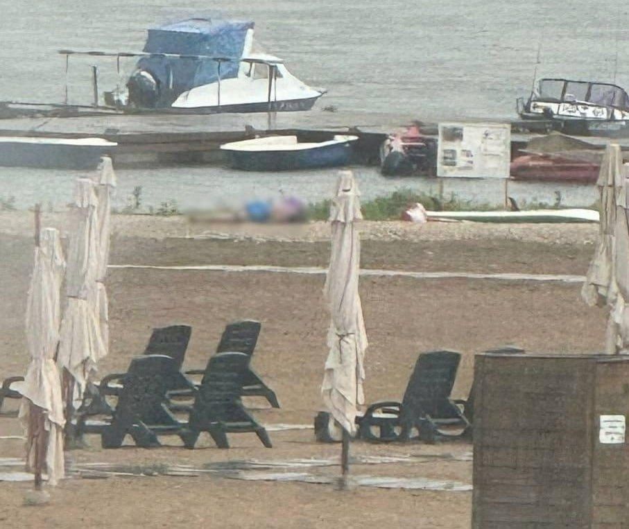 Тот самый пляж в Тульской области, на котором от удара молнии погибли трое отдыхающих