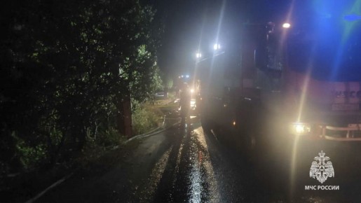 На пожаре в Туле погибла женщина