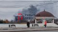 Очевидцы сообщают о задымлении в районе нового моста через Упу