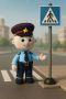 Покажите ребенку "вязаный мультик" от полицейских