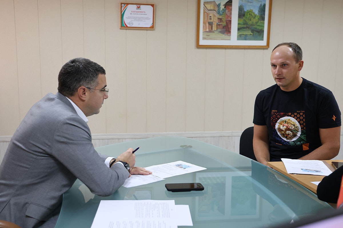 Алексей Эрк провел личный прием граждан Алексей Эрк провел личный прием граждан
