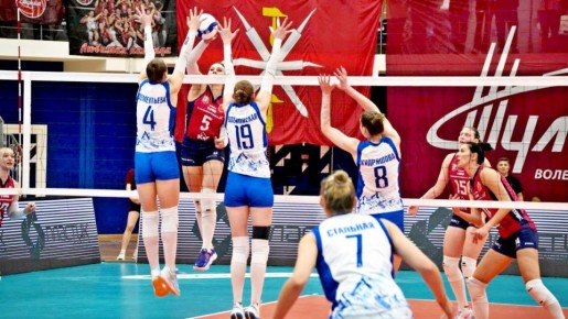 Волейболистки «Тулицы» одержали победу в матче 5-го тура чемпионата Суперлиги