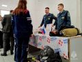 На Всероссийской ярмарке трудоустройства спасатели рассказали о своей профессии школьникам и студентам