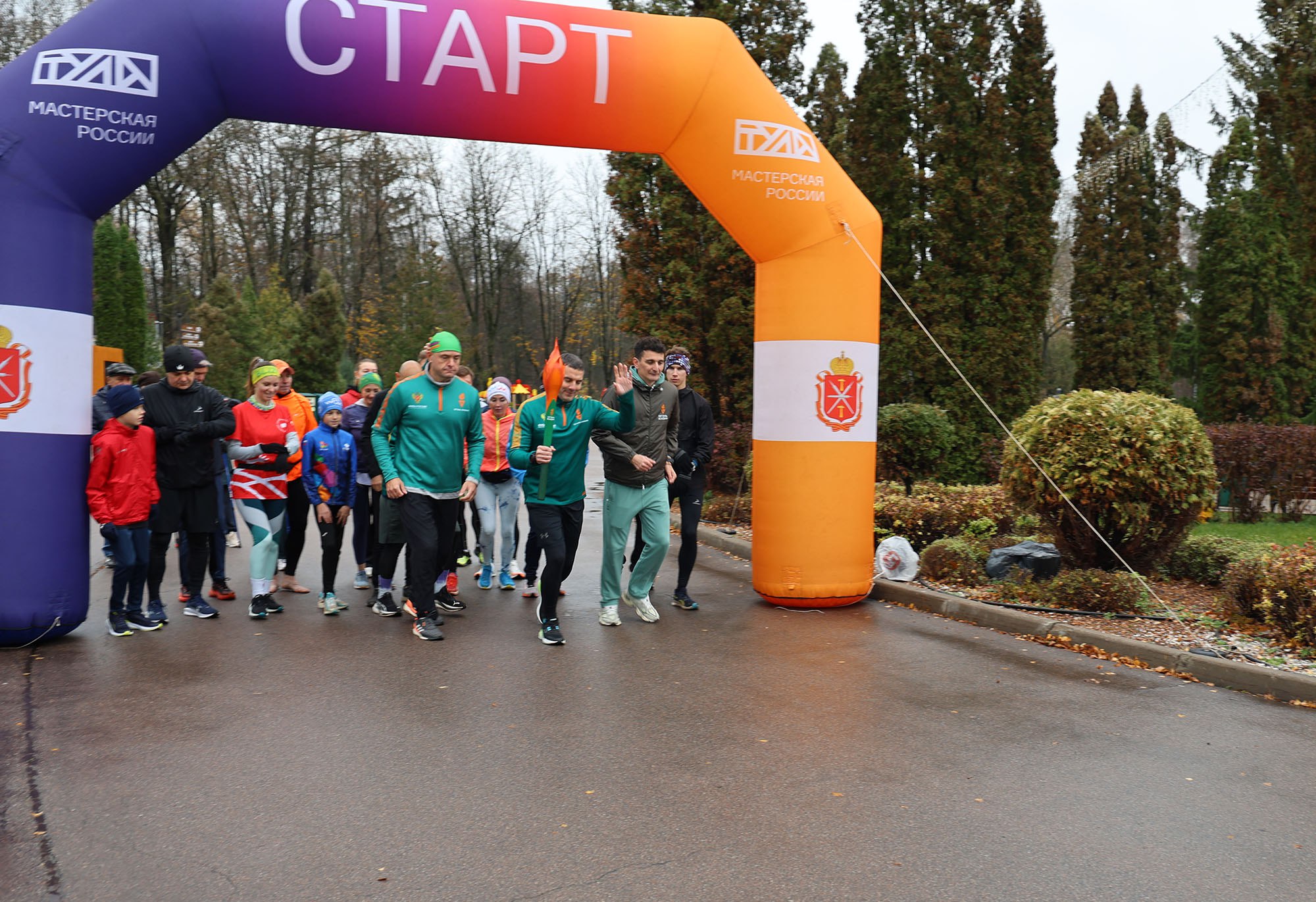 В Центральном парке имени П.П. Белоусова состоялся тульский этап Всероссийской эстафеты факела «Огонь жизни» В Центральном парке имени П.П. Белоусова состоялся тульский этап Всероссийской эстафеты факела «Огонь жизни»