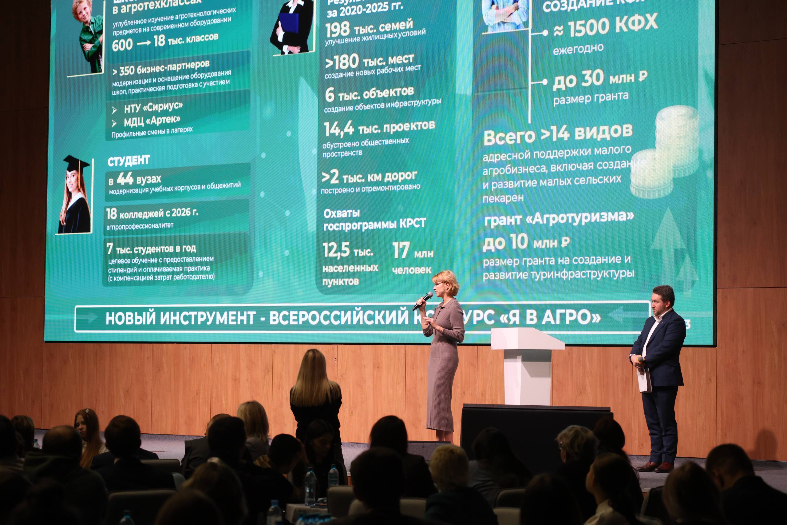 В Москве дан старт всероссийскому конкурсу «Я в Агро» В Москве дан старт всероссийскому конкурсу «Я в Агро»