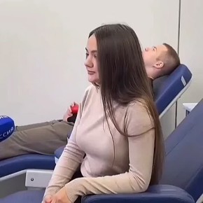 Во время эстафеты можно было сдать кровь и вступить в Федеральный регистр