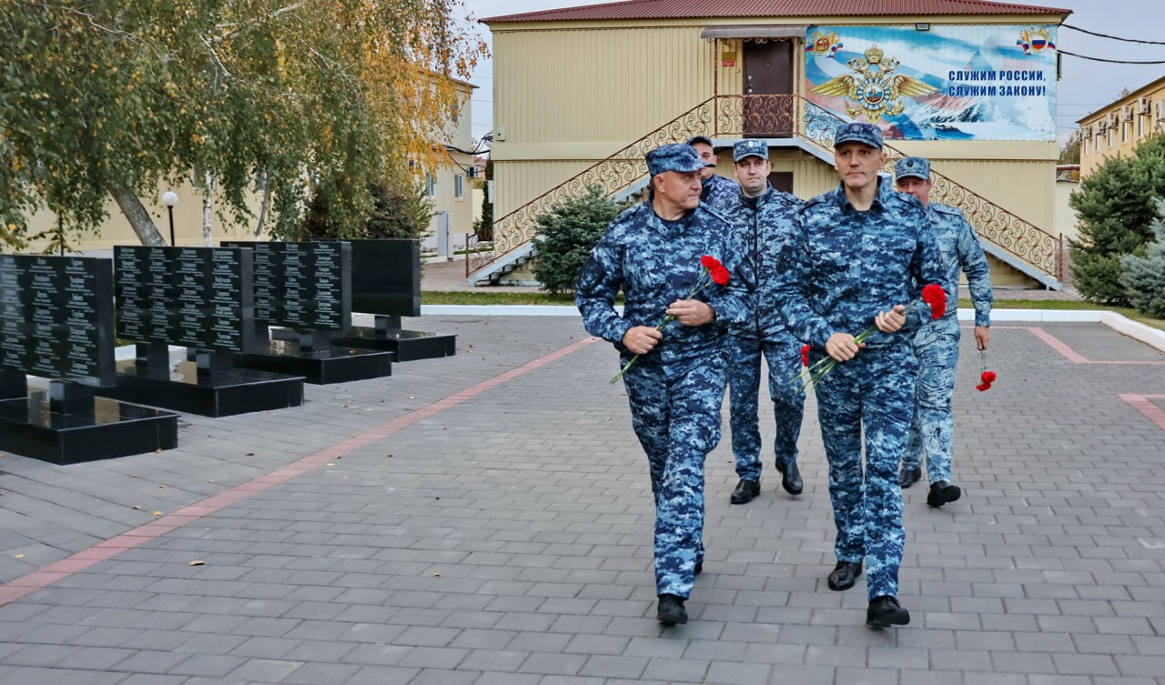 Начальник УМВД России по Тульской области Андрей Даценко посетил место дислокации тульских полицейских в составе Временной оперативной группировки на Северном Кавказе