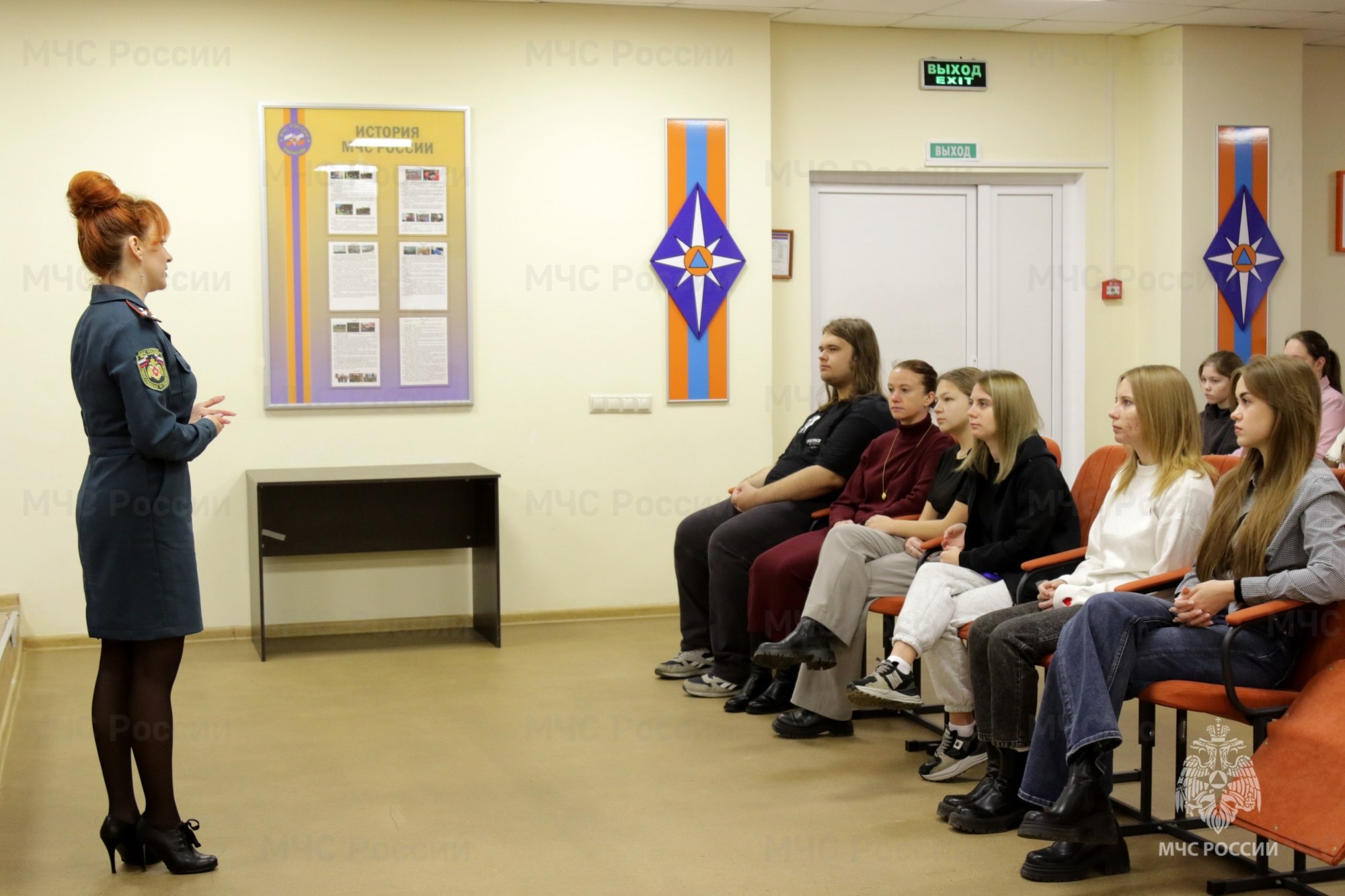 Студенты ТГПУ им. Л.Н. Толстого узнали о работе психологов МЧС России Студенты ТГПУ им. Л.Н. Толстого узнали о работе психологов МЧС России