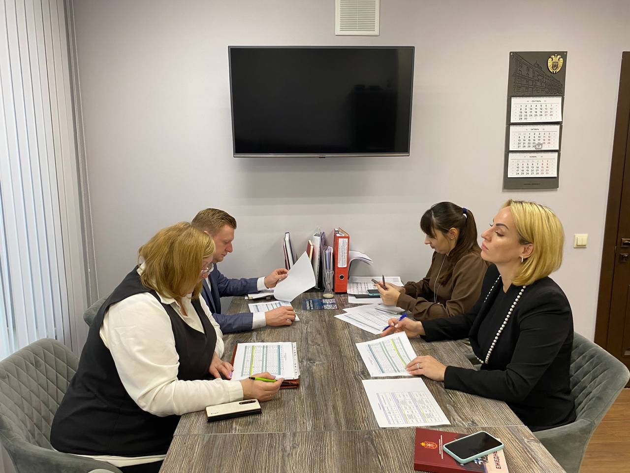 31 октября Министр транспорта и дорожного хозяйства Тульской области Светлана Воскресенская провела ряд совещаний с главами муниципальных образований