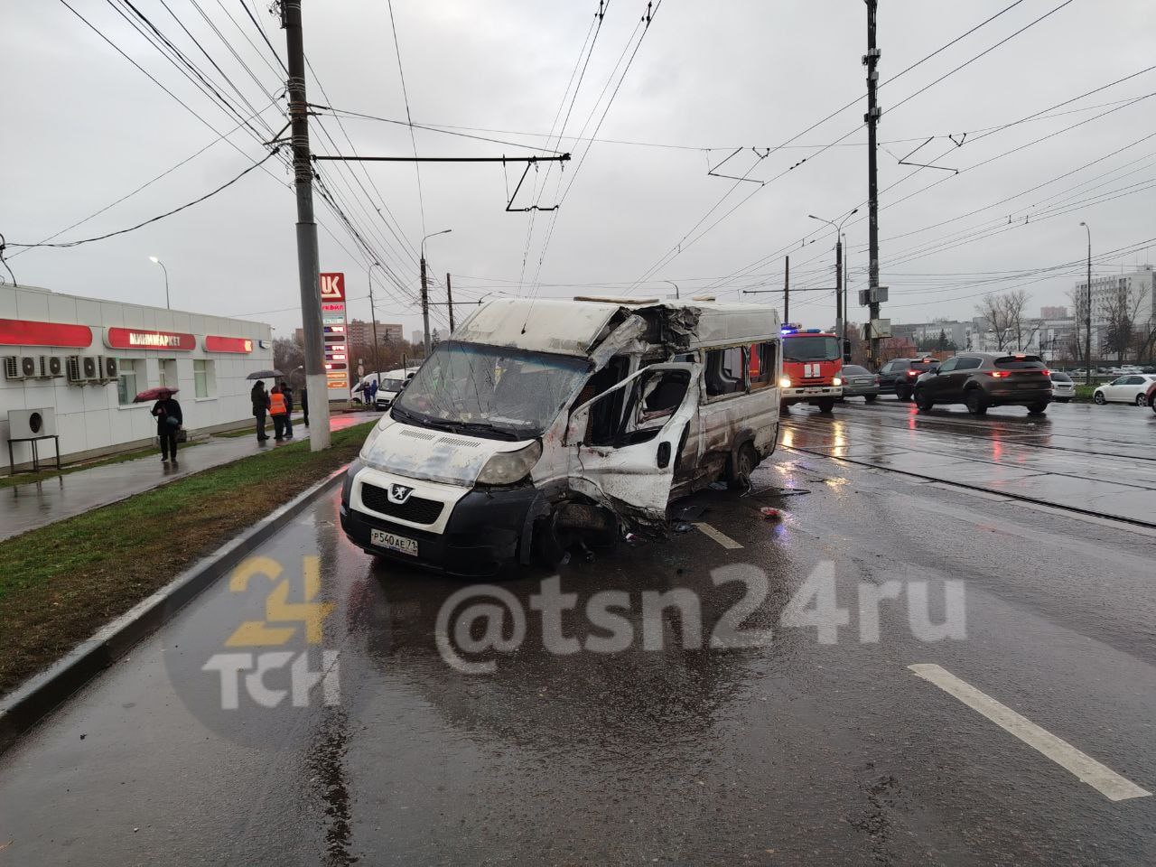 Причиной ДТП с трамваем в Туле стало повреждение рельсов