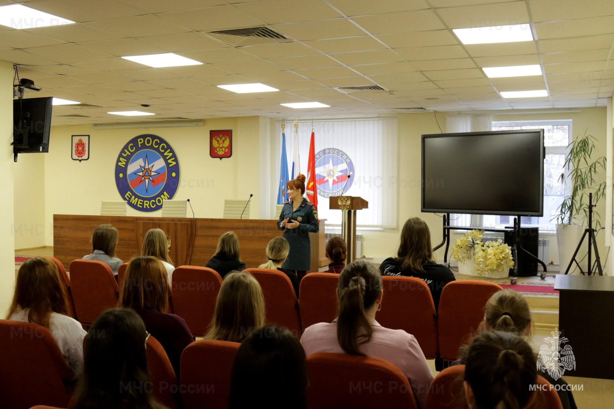 Студенты ТГПУ им. Л.Н. Толстого узнали о работе психологов МЧС России Студенты ТГПУ им. Л.Н. Толстого узнали о работе психологов МЧС России