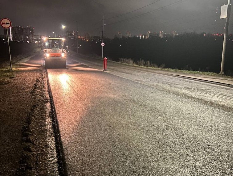 В Туле продолжается ремонт Калужского шоссе В Туле продолжается ремонт Калужского шоссе