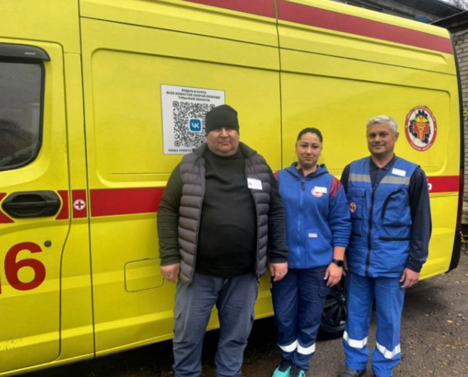 Герои в белых халатах: медики спасли жизнь 59летнего жителя Узловского района