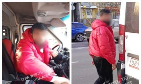 Разбил нос и грозился убить: в Туле водитель маршрутки агрессивно ответил на замечание пассажира