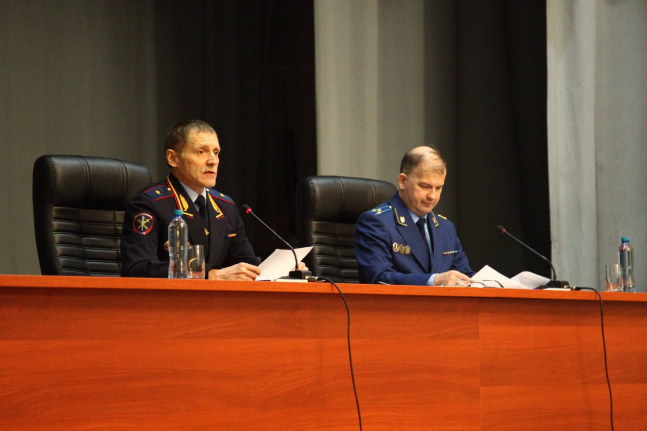 В УМВД России по Тульской области состоялось заседание коллегии В УМВД России по Тульской области состоялось заседание коллегии