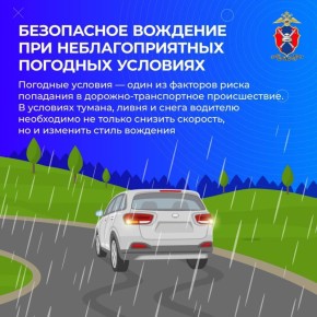 Полгода плохая погода: напоминаем правила безопасной езды