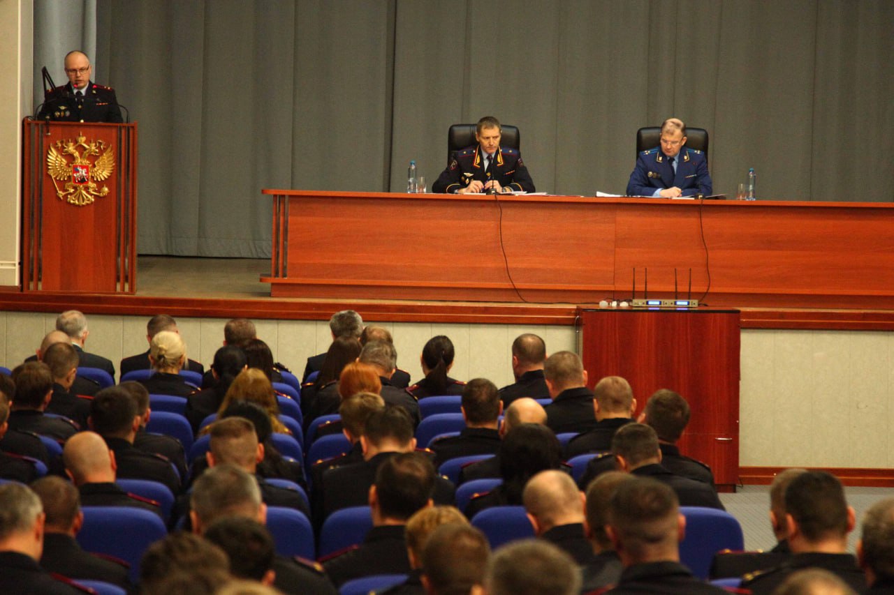 В УМВД России по Тульской области состоялось заседание коллегии В УМВД России по Тульской области состоялось заседание коллегии