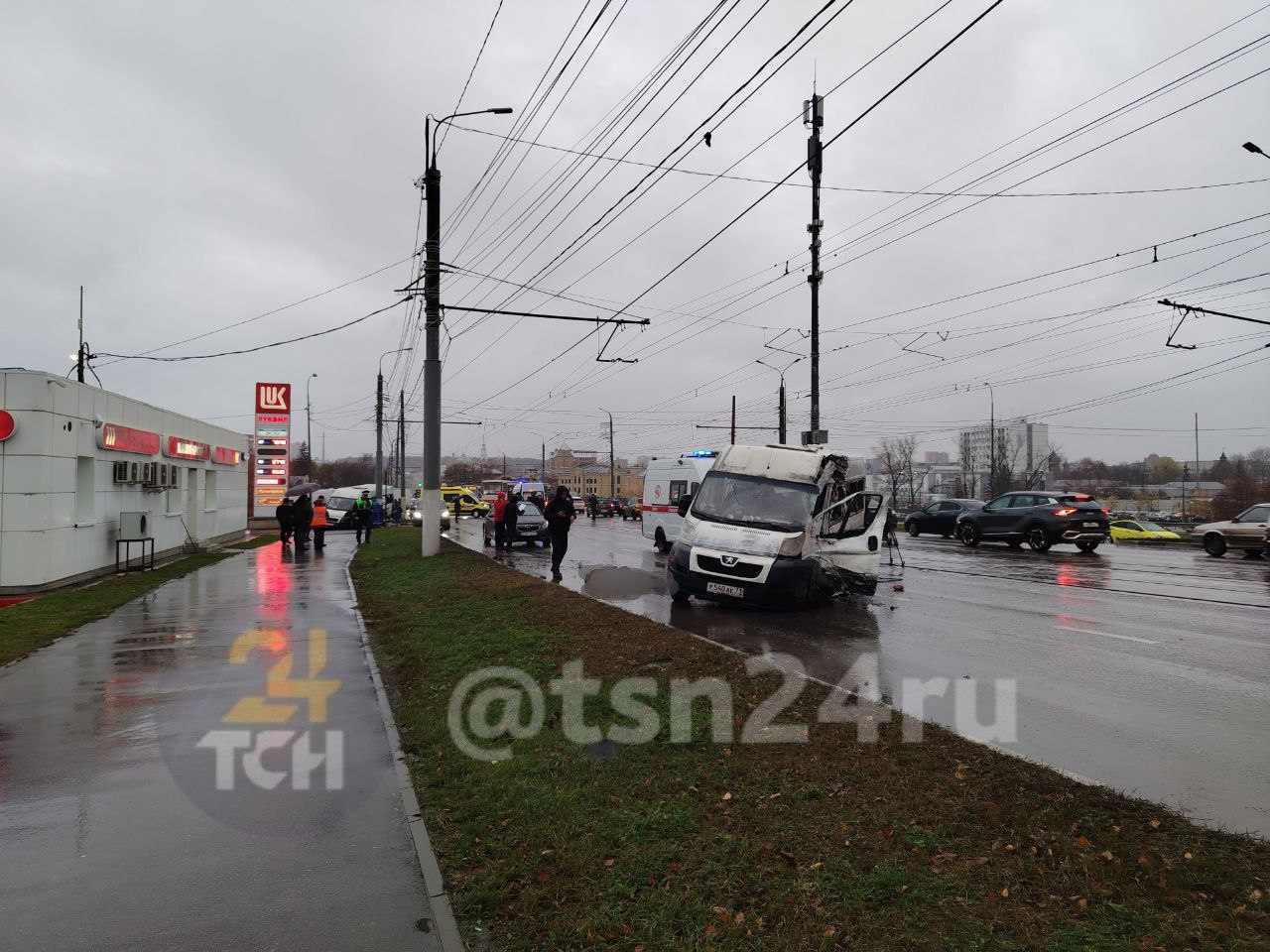 Стало известно о состоянии пострадавших в ДТП с трамваем на Пролетарском мосту в Туле