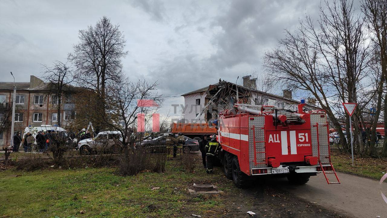 Взрыв газа в многоэтажке в Тульской области Взрыв газа в многоэтажке в Тульской области
