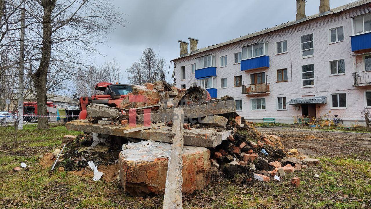 Взрыв газа в многоэтажке в Тульской области Взрыв газа в многоэтажке в Тульской области