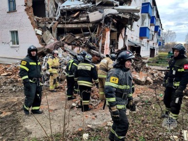 Взрыв газа произошел в многоквартирном доме в поселке Куркино Тульской области