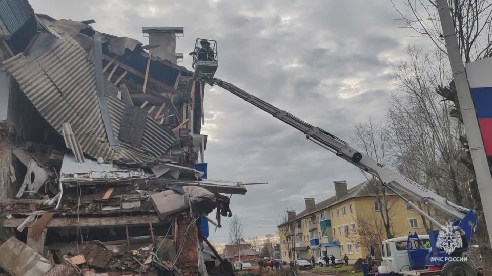 Кадры с места происшествия в поселке Куркино Тульской области