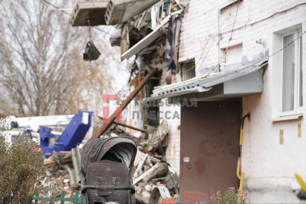 Взрыв газа в многоэтажке в Тульской области Взрыв газа в многоэтажке в Тульской области
