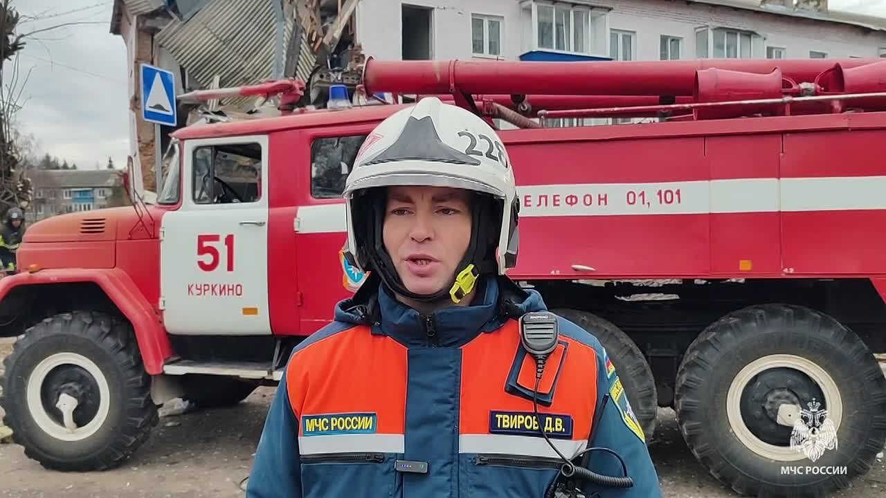 При частичном обрушении жилого дома в поселке Куркино пострадали 4 человека
