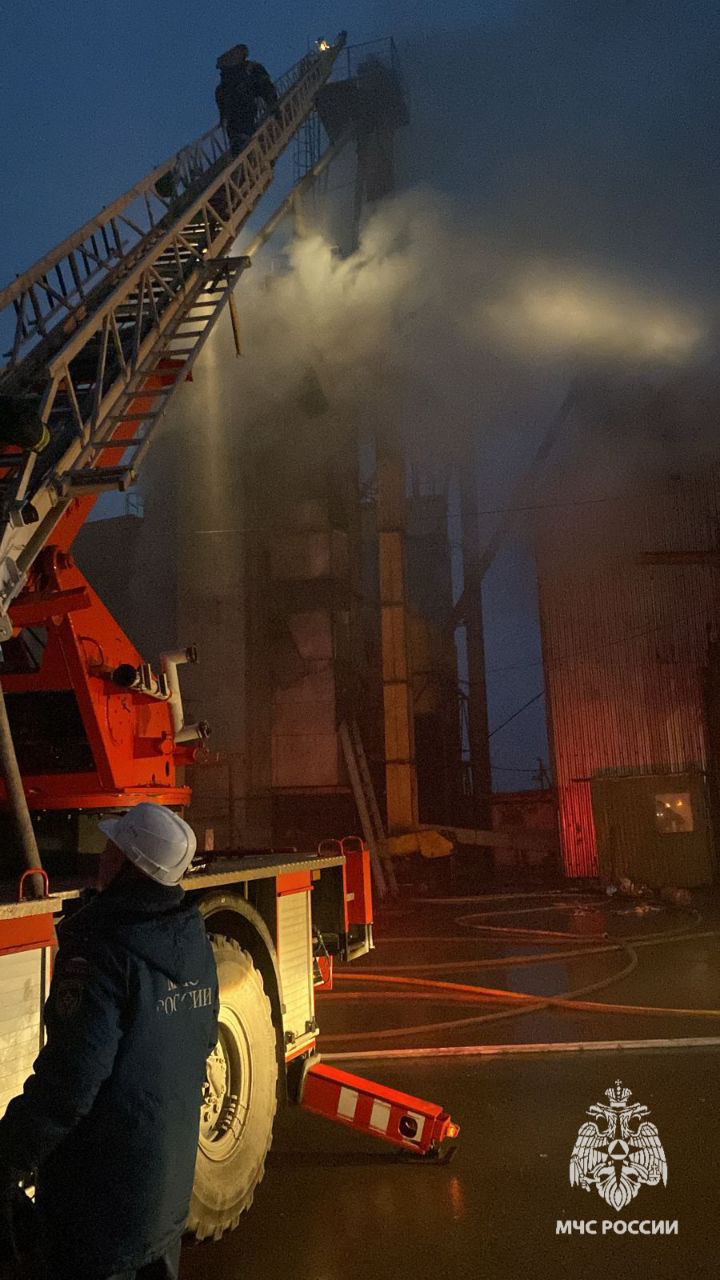 В Щекинском районе произошел пожар в хранилище семян