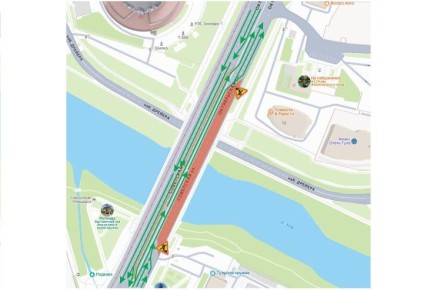 Зареченский мост в Туле частично перекроют из-за ремонта