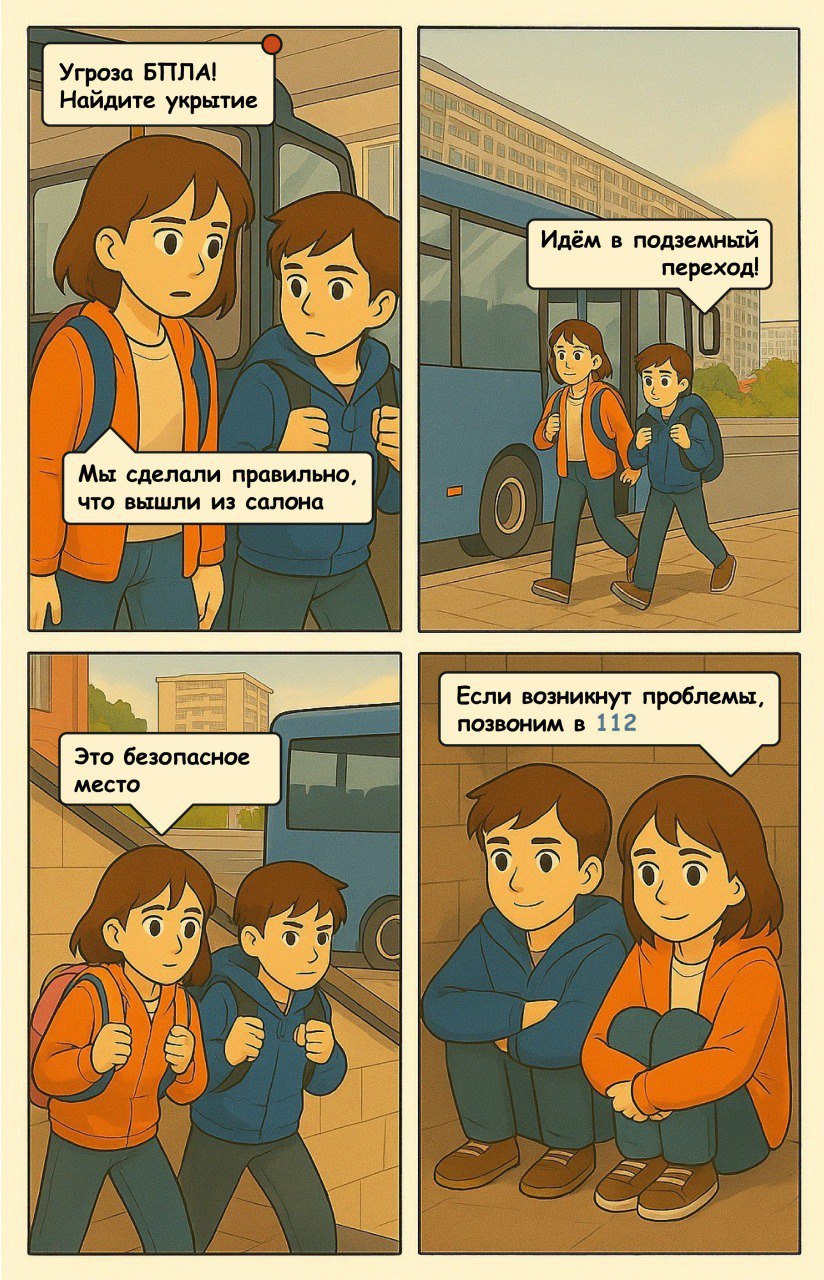 Памятка при угрозе БПЛА: не паникуйте и следуйте правилам Памятка при угрозе БПЛА: не паникуйте и следуйте правилам