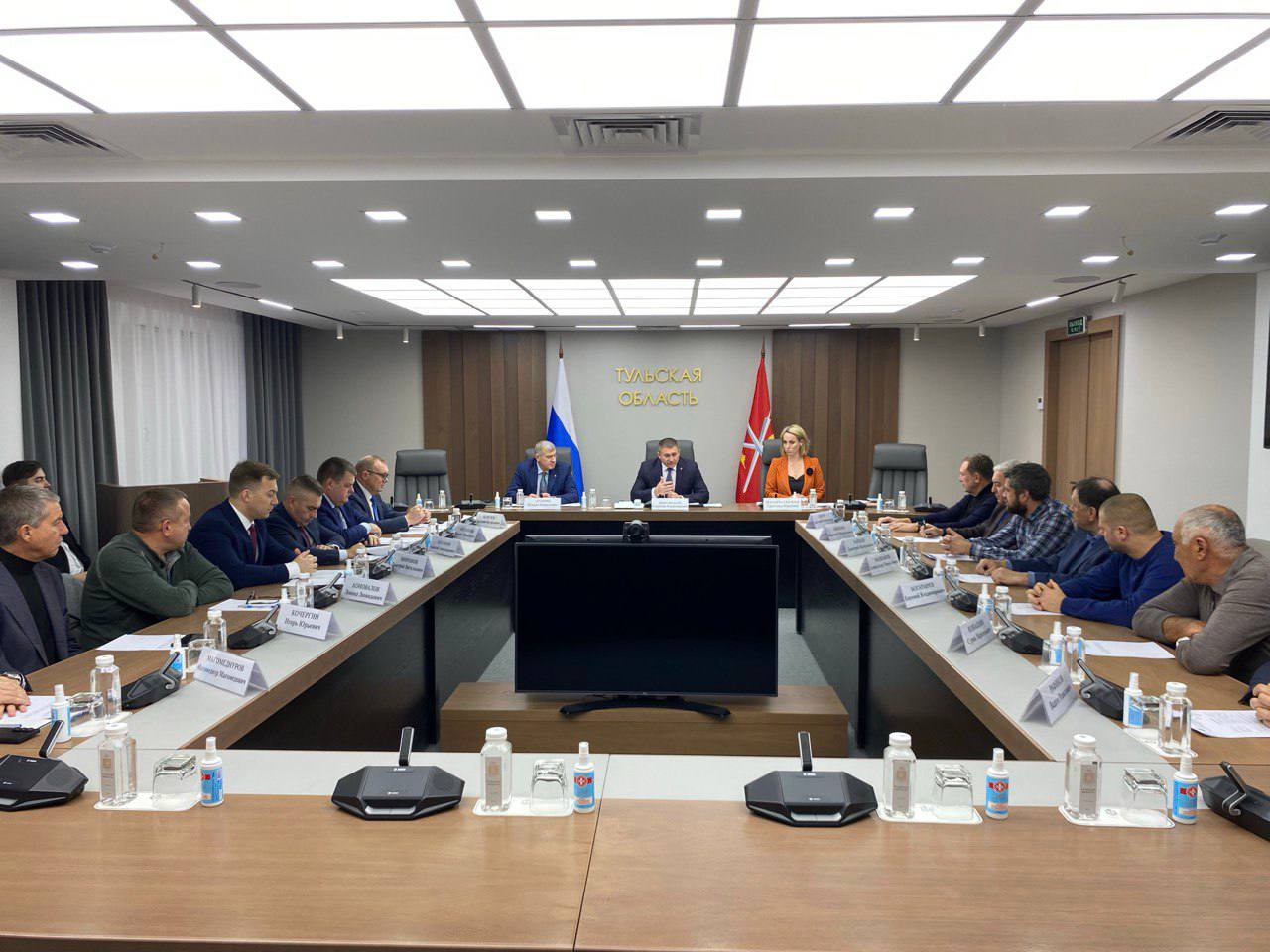 В Тульской области обсудили развитие дорожной инфраструктуры
