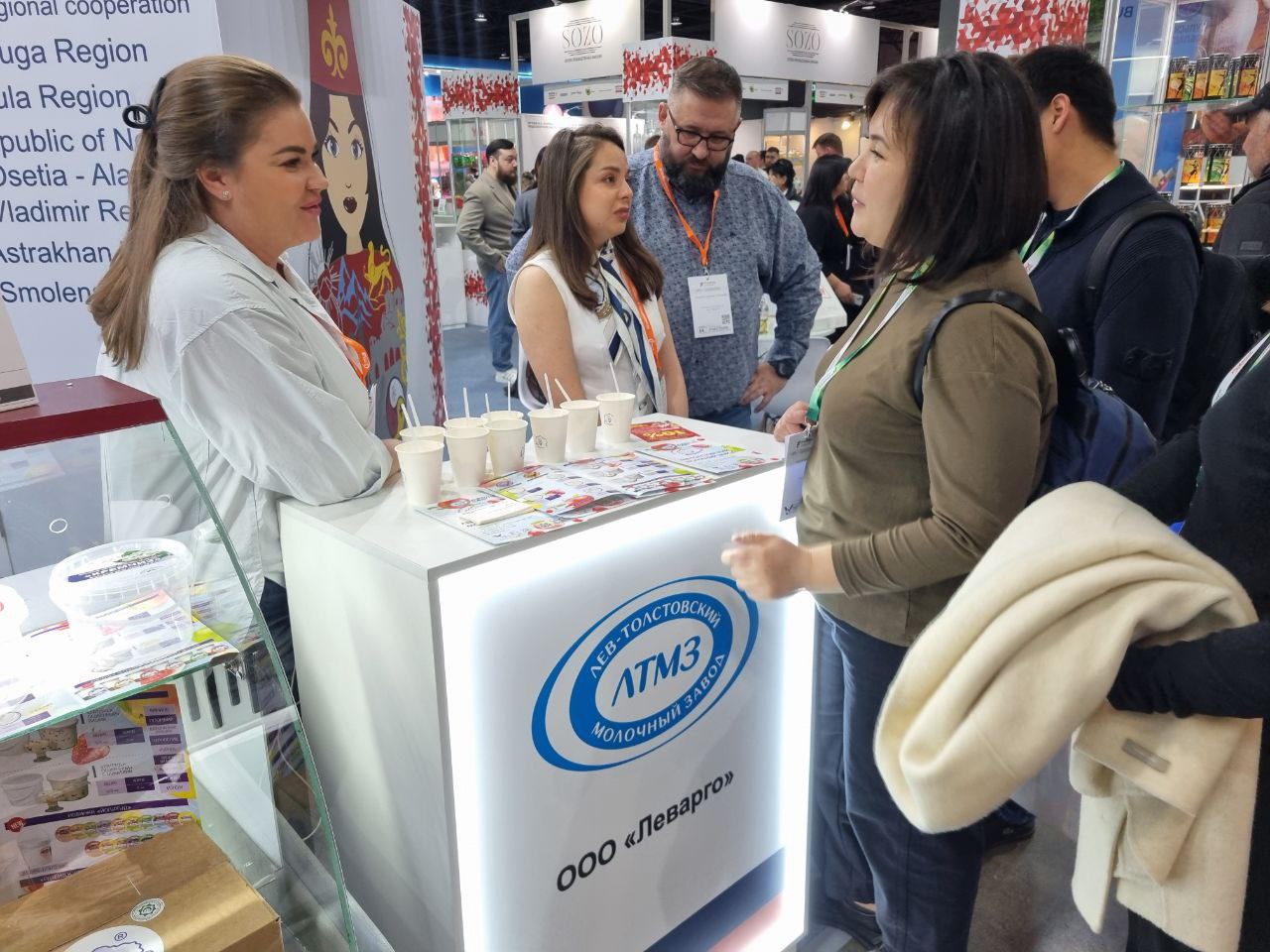 Тульские производители участвуют в выставке пищевой промышленности в Казахстане