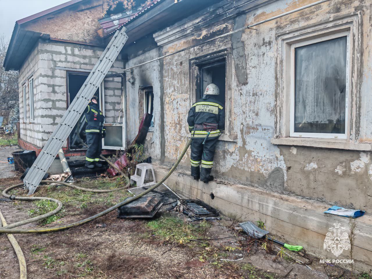 На пожаре в Туле погибла женщина На пожаре в Туле погибла женщина
