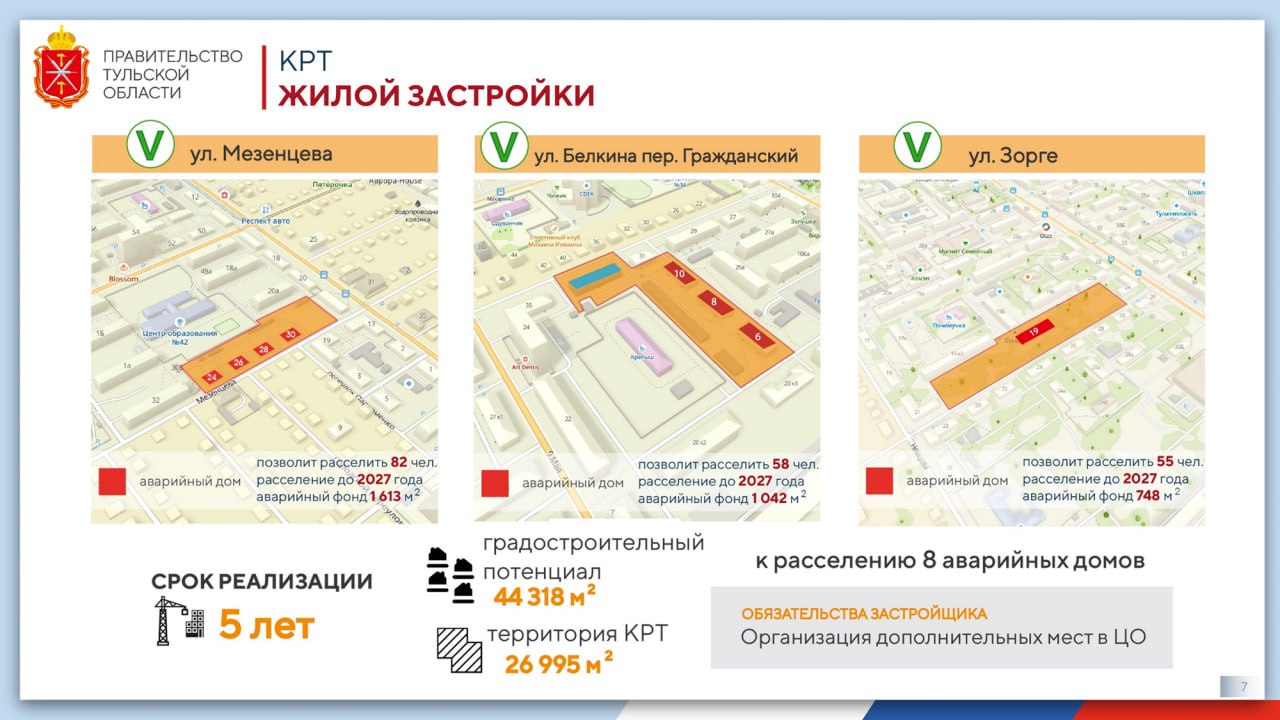 Комплексное развитие территорий в Туле: какие аварийные дома снесут, и что появится на этом месте Комплексное развитие территорий в Туле: какие аварийные дома снесут, и что появится на этом месте