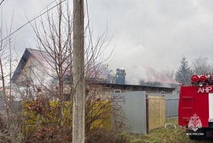 На пожаре в Туле погибла женщина