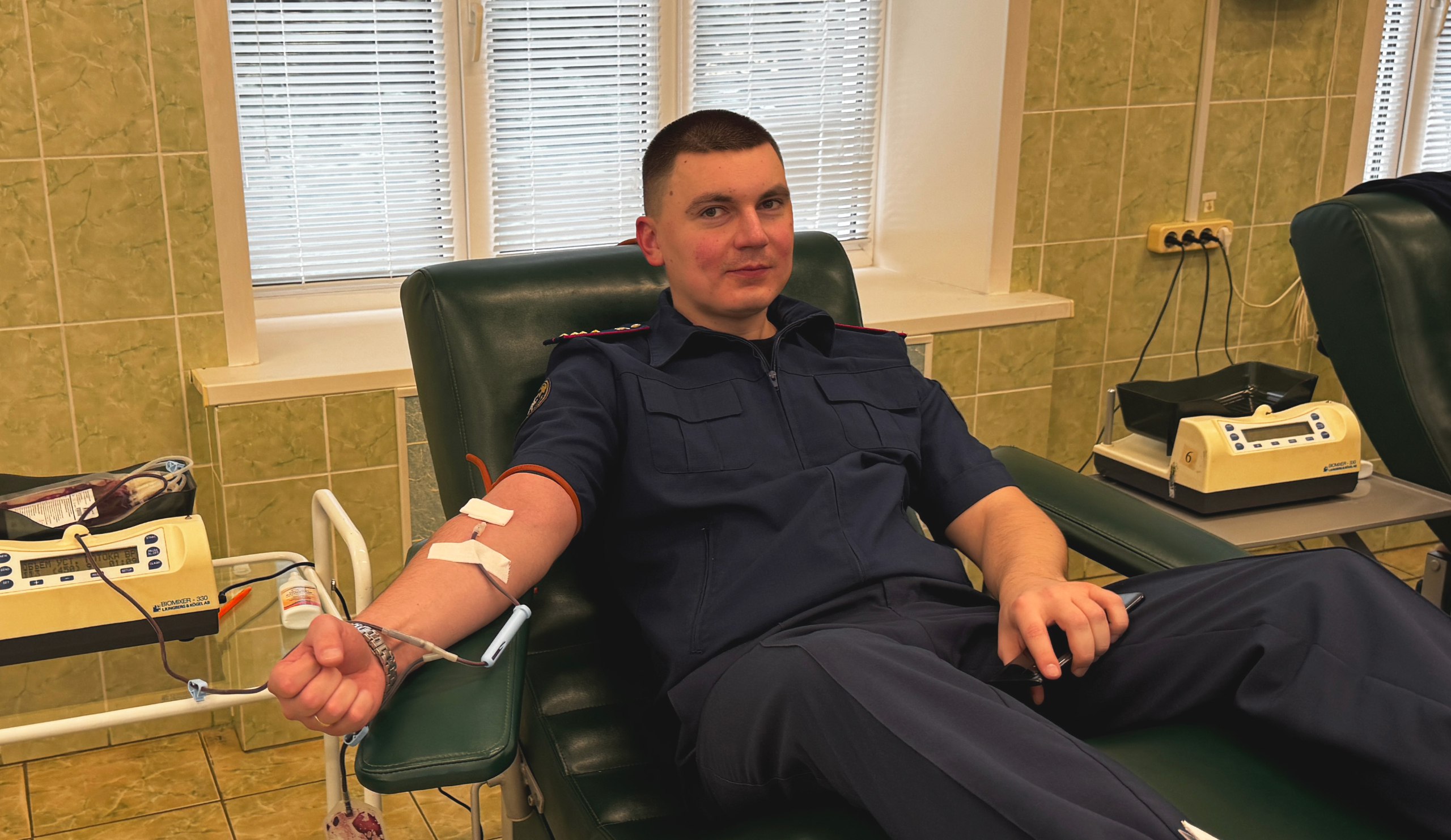 Сотрудники следственного управления приняли участие в донорской акции Сотрудники следственного управления приняли участие в донорской акции