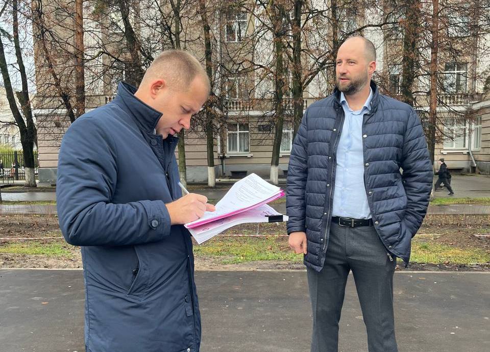 Депутаты Тульской городской Думы участвуют в приемках работ по благоустройству Депутаты Тульской городской Думы участвуют в приемках работ по благоустройству