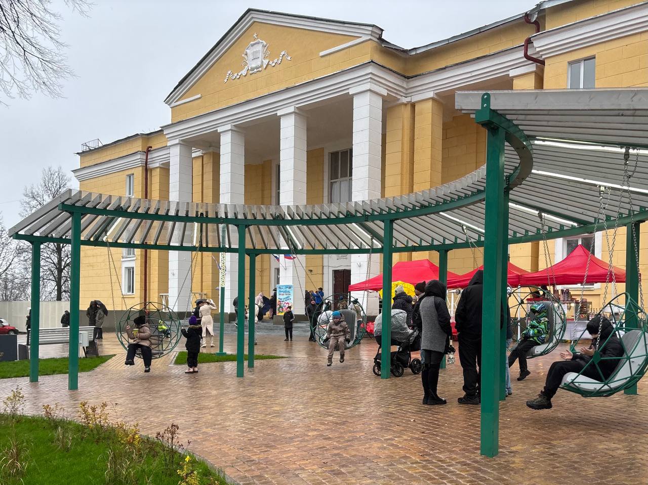 В Советске открыли новое общественное пространство «Точка притяжения»