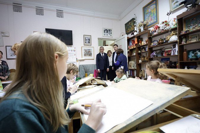 Территория культуры: Игорь Щеголев и губернатор Дмитрий Миляев посетили музей П. Н. Крылова в Туле Территория культуры: Игорь Щеголев и губернатор Дмитрий Миляев посетили музей П. Н. Крылова в Туле